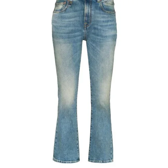 R13 Kick flare crop jean, size 26, NWOT - Picture 2 of 7